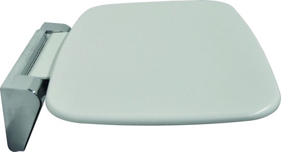 Serva Douchestoel Wandmontage Opklapbaar - Wit