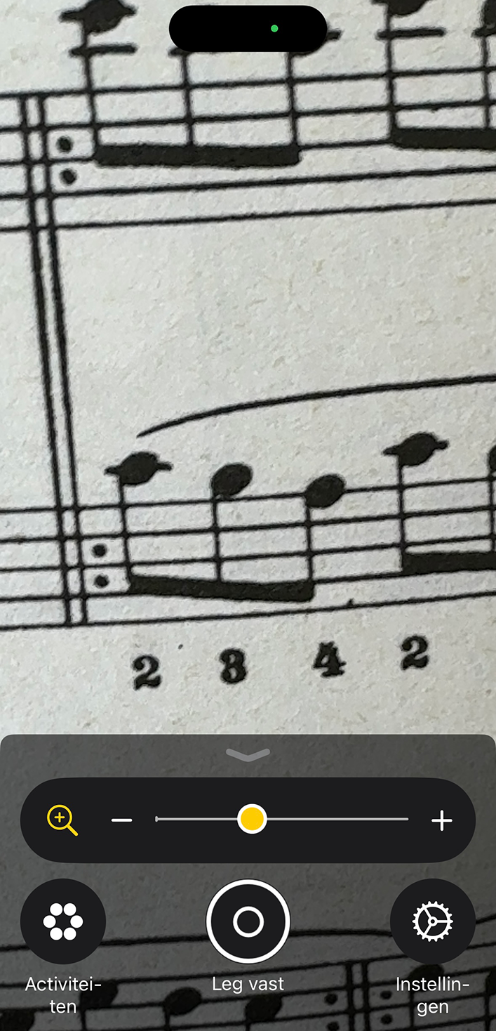 Vergrootglas inzoomen