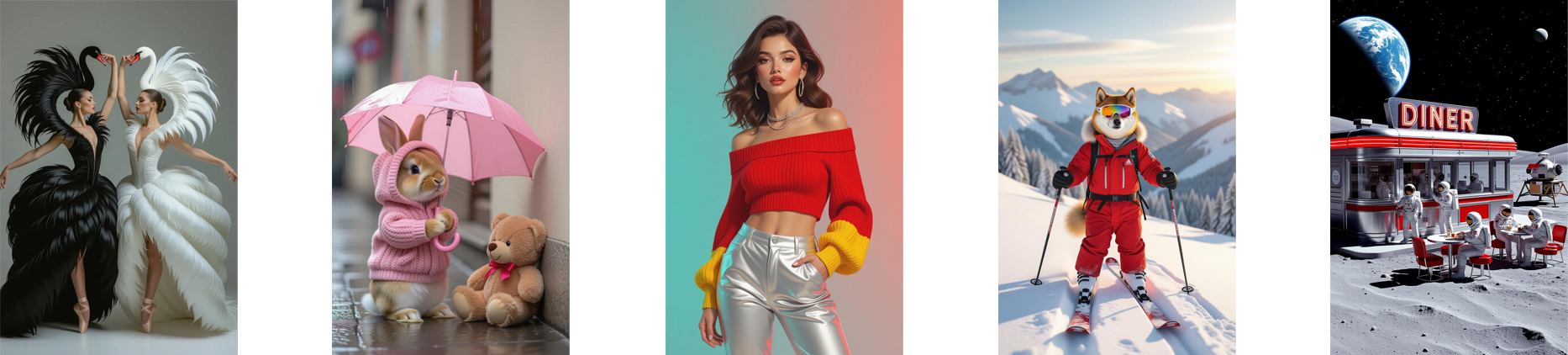 Voorbeelden van afbeeldingen gemaakt met AI / kunstmatige intelligentie