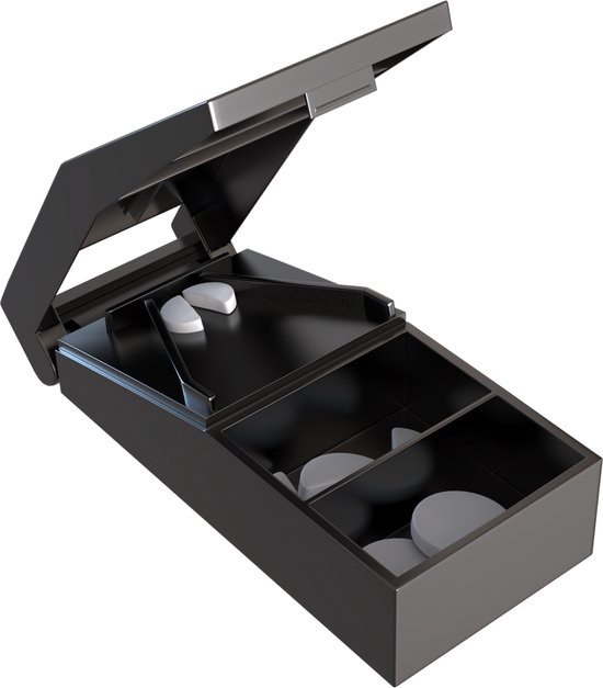 GEASY Pillensnijder - Pillensnijder - Zwart