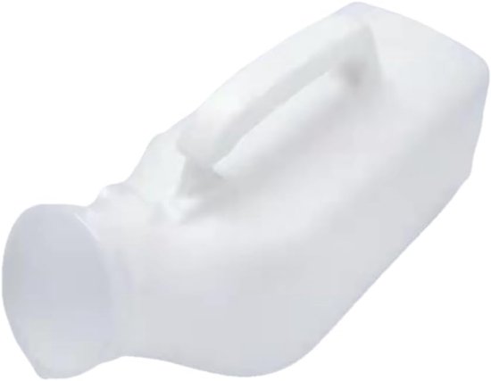 Urinaal - Professioneel Hoge kwaliteit Urinaal - Draagbaar Praktisch Urinaal - Grote capaciteit Nood urinoir - Veelzijdig mannen en vrouwen - Draagbare Plasfles - Kan staand of zittend zijn - Ideaal voor Thuis, auto, reizen, kamperen - 1200ml