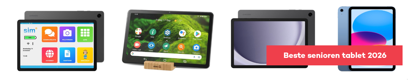 Beste senioren tablet 2026