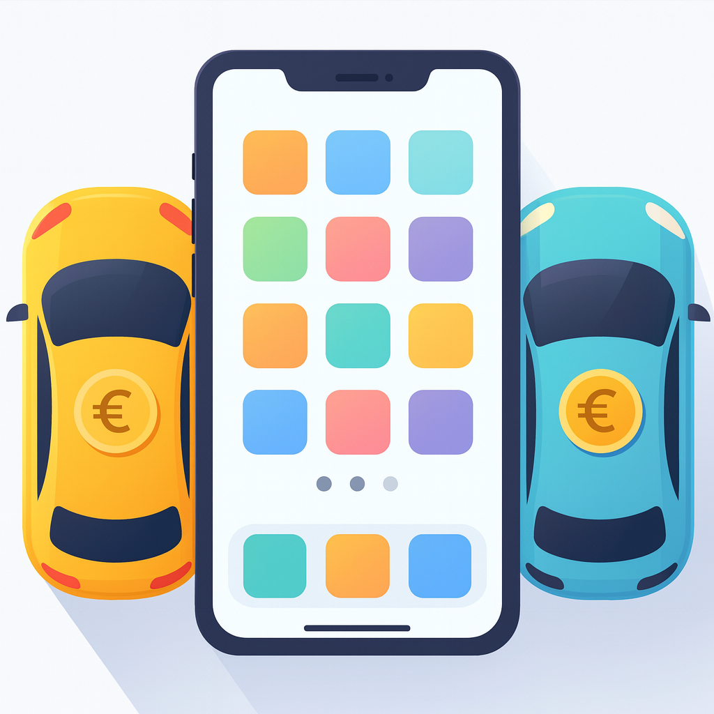 Parkeergeld betalen via een app