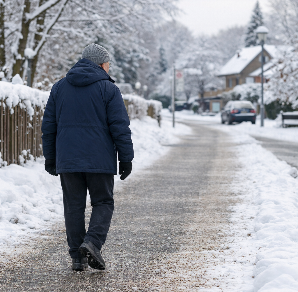 Gladheid en sneeuw: valpreventie en veiligheid voor ouderen