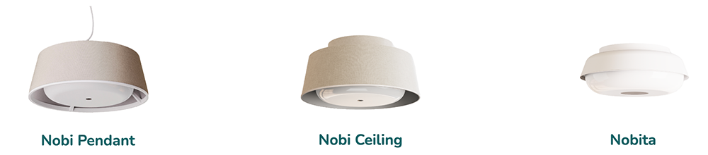 Opties voor Nobi lampen