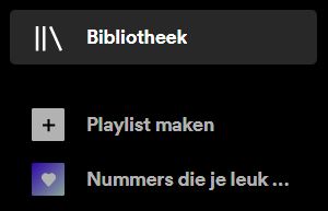 spotify afspeellijst