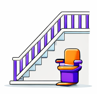 Icoon rechte traplift