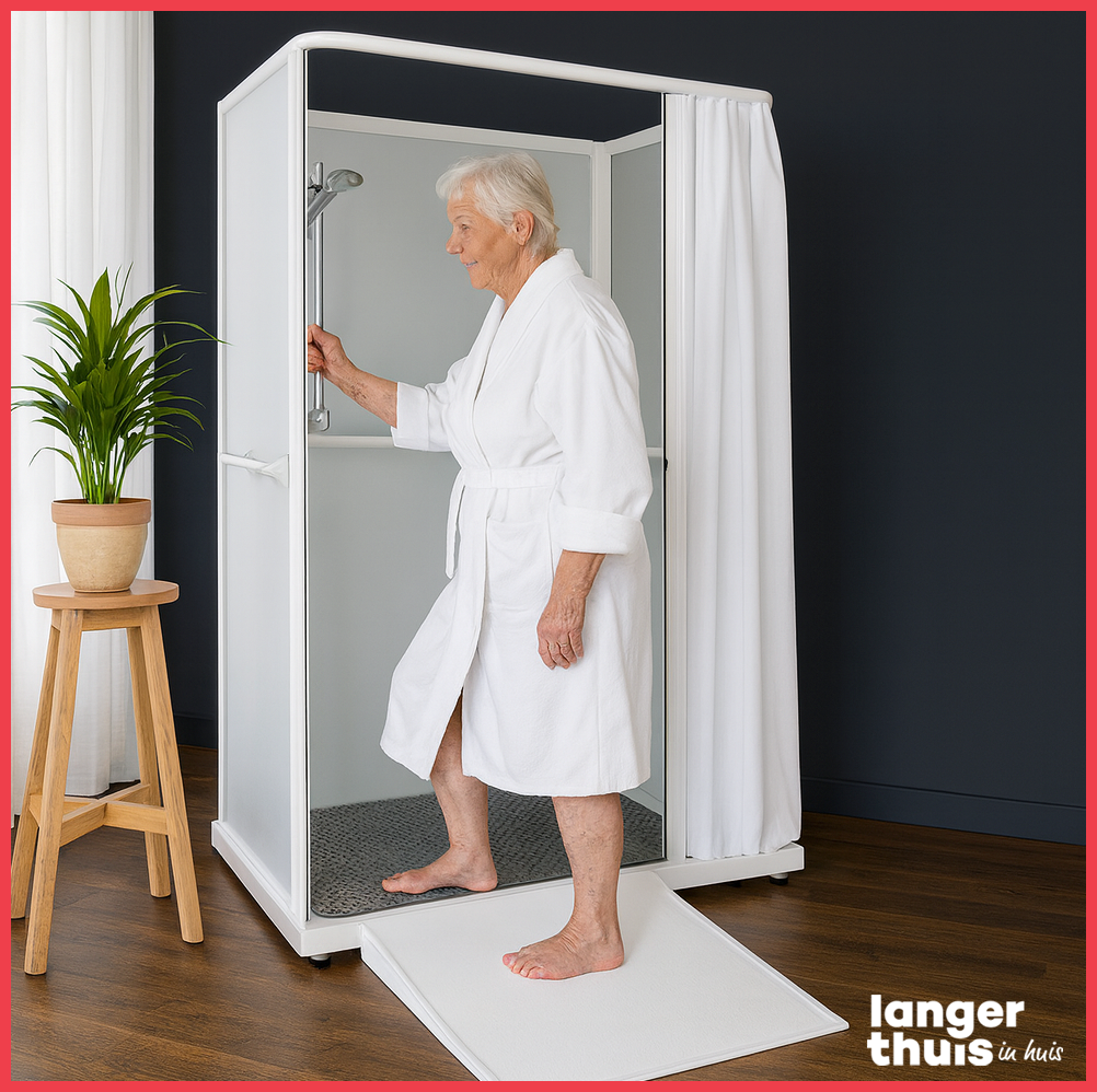 Veilig douchen ouderen
