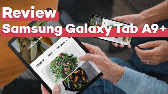 Thumbnail video review Samsung Galaxy Tab A9+