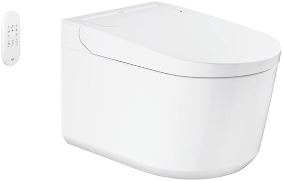 Grohe Sensia QuickFix Douche WC - wandmodel - spoelrandloos - glans wit