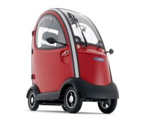 overdekte scootmobiel
