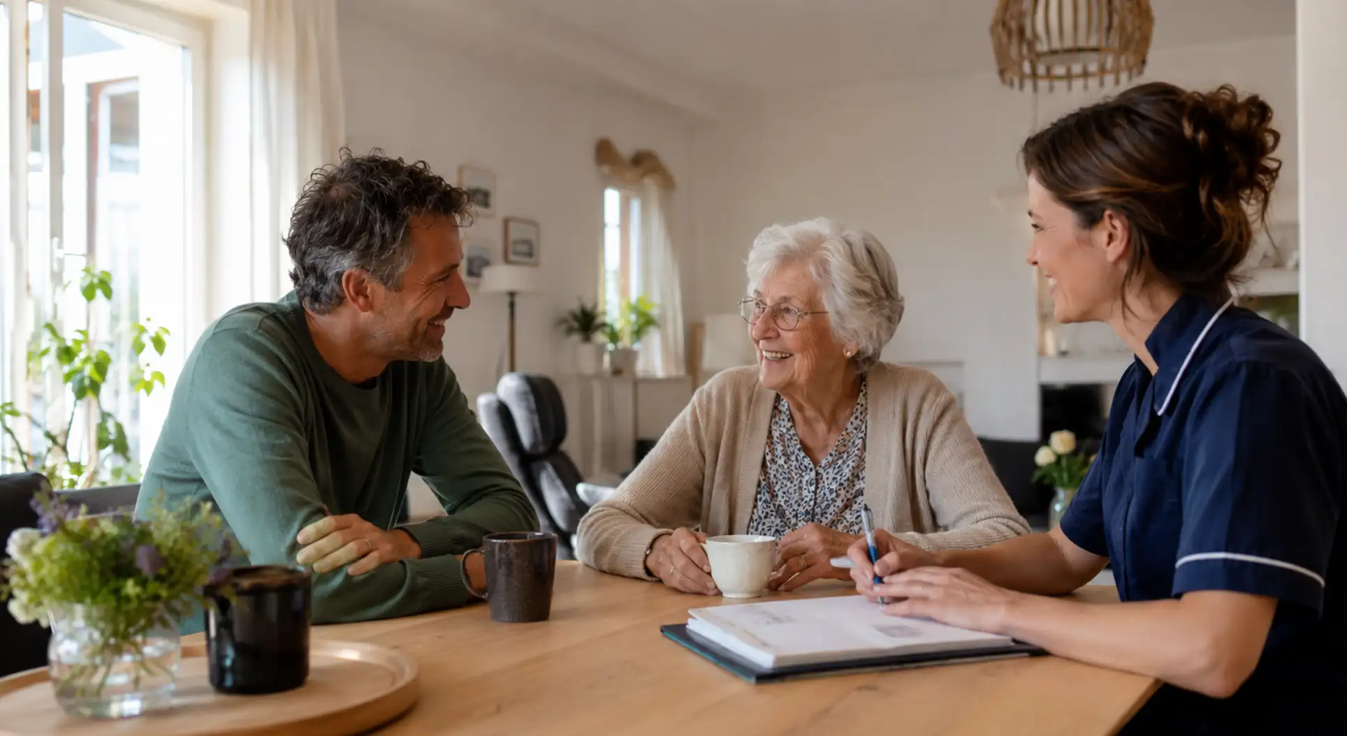 Man en vrouw geven uitleg over verschil tussen VPT, MPT en PGB